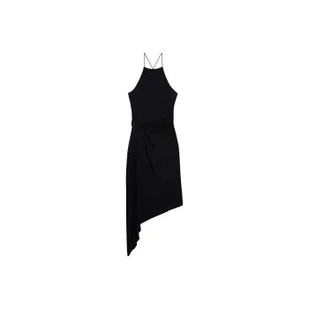 CELINE FW22 Sleeveless Dress Women's Black