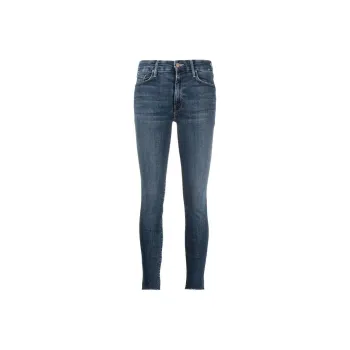 MOTHER Distressed Skinny Jeans