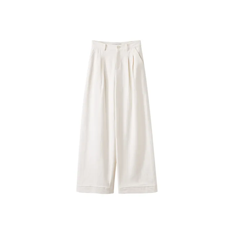 XIANGYING Jeans Women's Beige-0