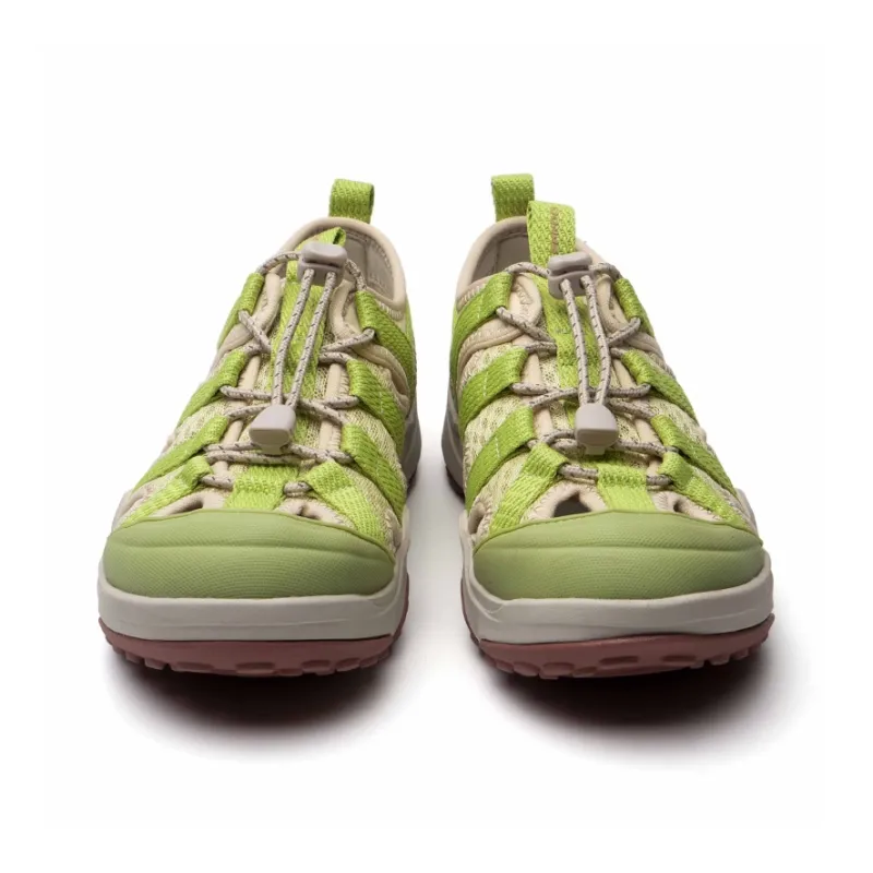 Mule Donkey Slip Resistant Waterproof River Trekking Shoes Unisex Light Grass Green-2