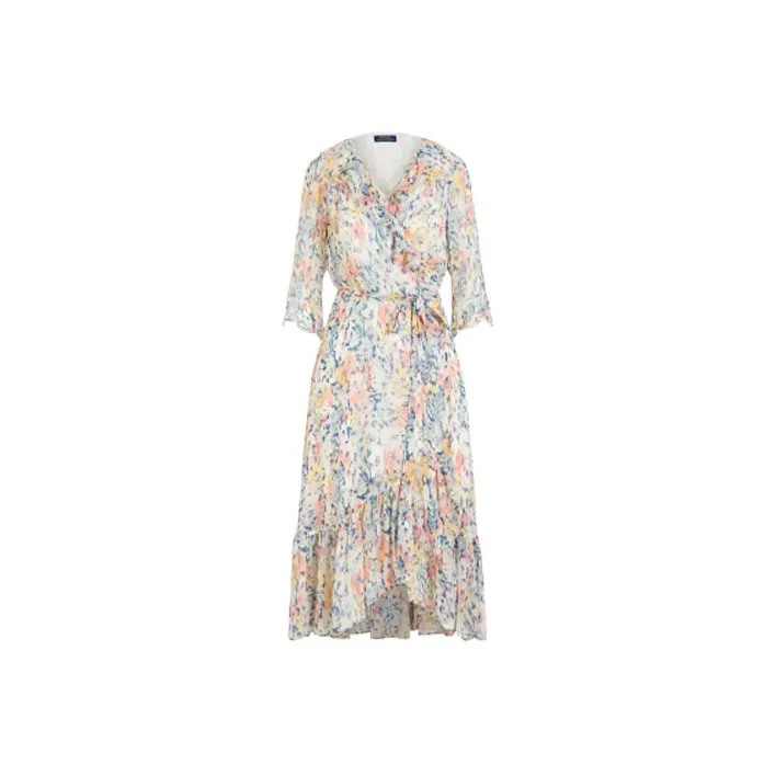 Polo Ralph Lauren Long-Sleeved Dresses Women's Multicolor-0