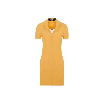 Jacquemus Short Sleeved Dress Women's Orange