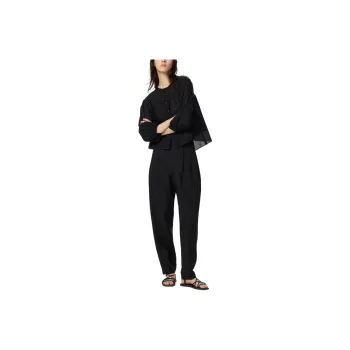 UNIQLO Comptoir Des Cotonniers Collaboration Casual Pants Women's Black