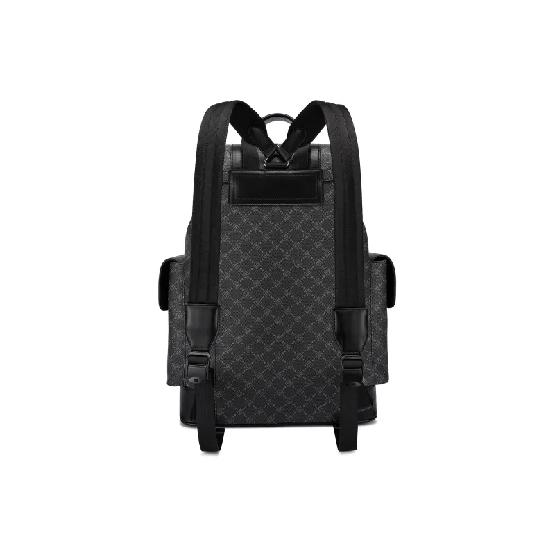 FAIRWHALE PVC Backpack Laptop Bag Regular Men's Multicolor-5