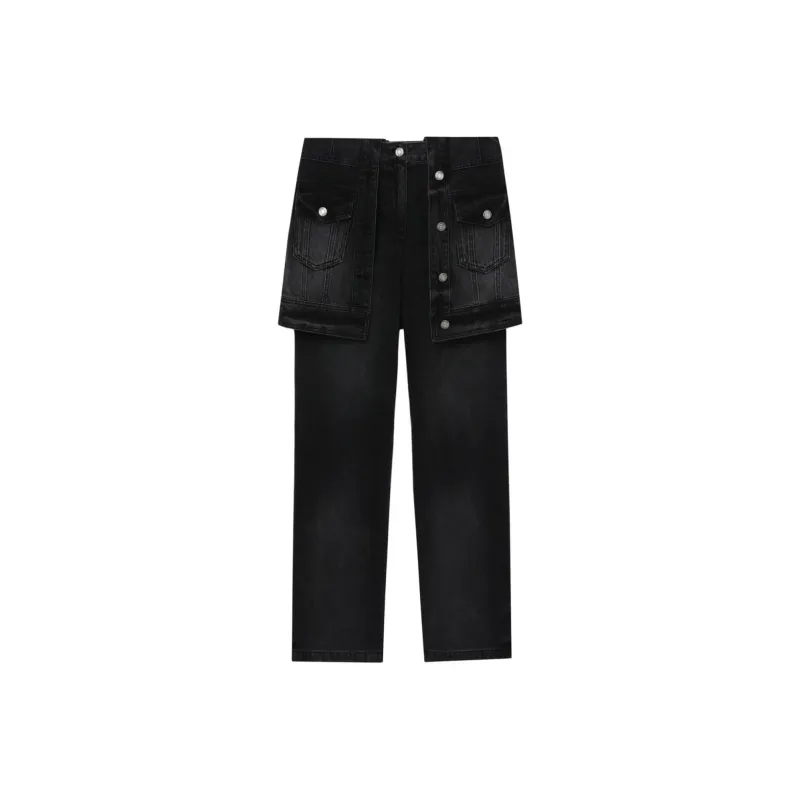 JUUN.J Denim Jacket skirt Trousers-0