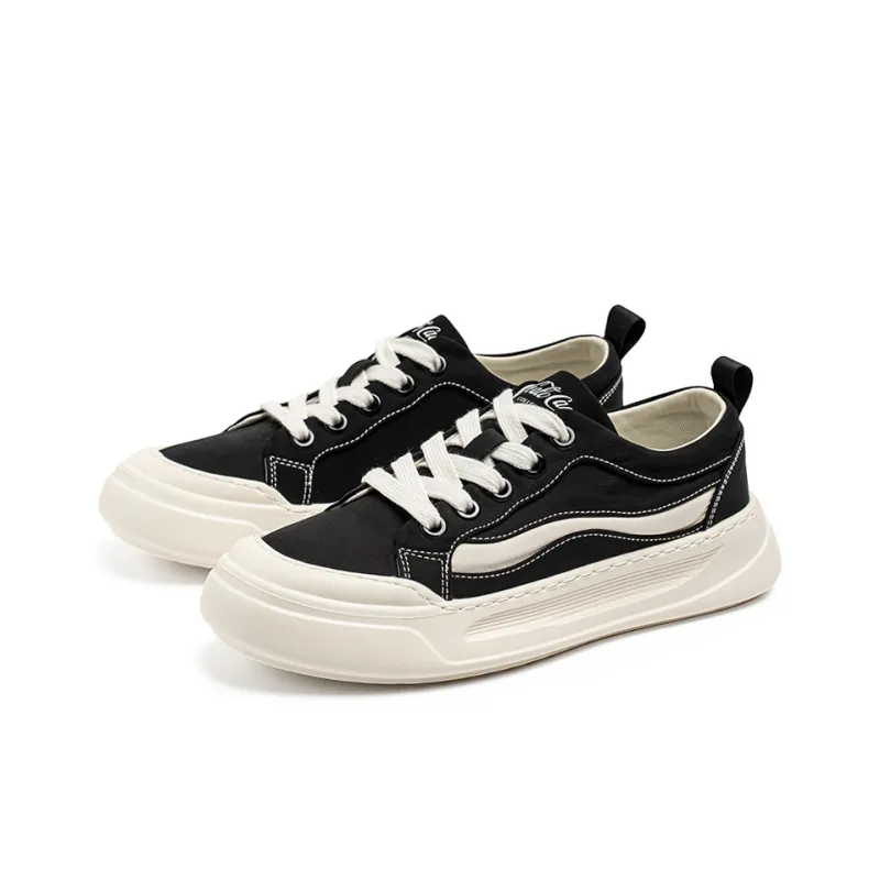 HACKBUTEER Canvas Shoes Men's Box Included-3
