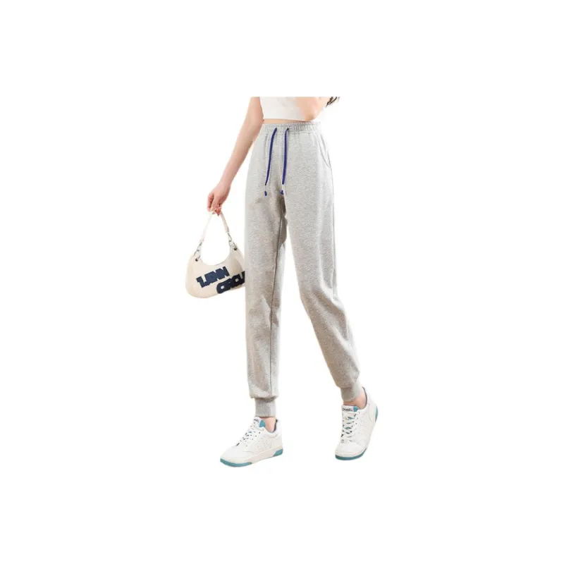 JEANSWEST Casual Pants Women's Light Gray-0