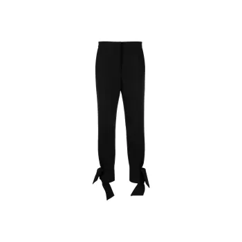 MSGM Tied Fastened Ankles Stretched Trousers