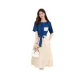 Blue & Beige