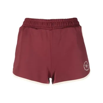 SPORTY & RICH Logo print Performance Shorts