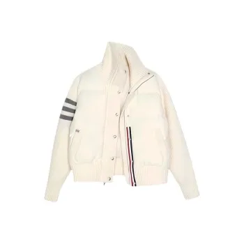 PAZZO Fashion Loose Fit Stand Collar Down Puffer Jacket Women's