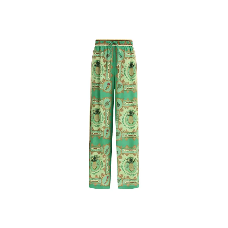 ALEMAIS Casual Pants Women's Green-0