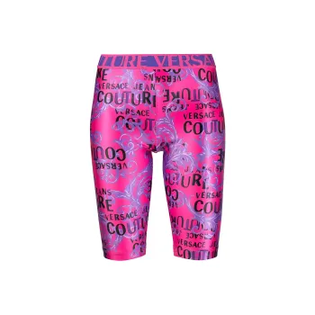 VERSACE JEANS COUTURE SS23 Casual Shorts Women's Fuchsia