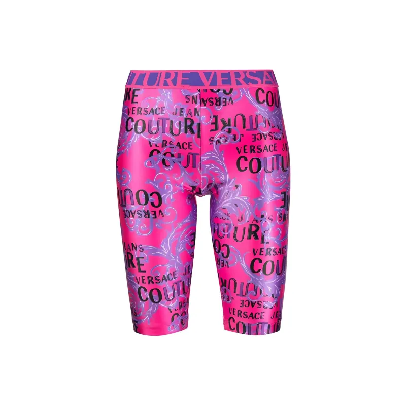 VERSACE JEANS COUTURE SS23 Casual Shorts Women's Fuchsia-0