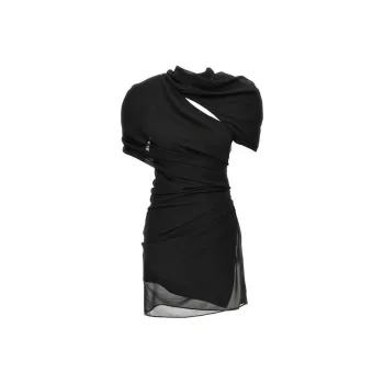 Jacquemus La Robe Castagna Open Back Mini Dress