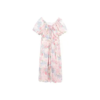 Incolore Short Sleeved Dresses Women's Floral