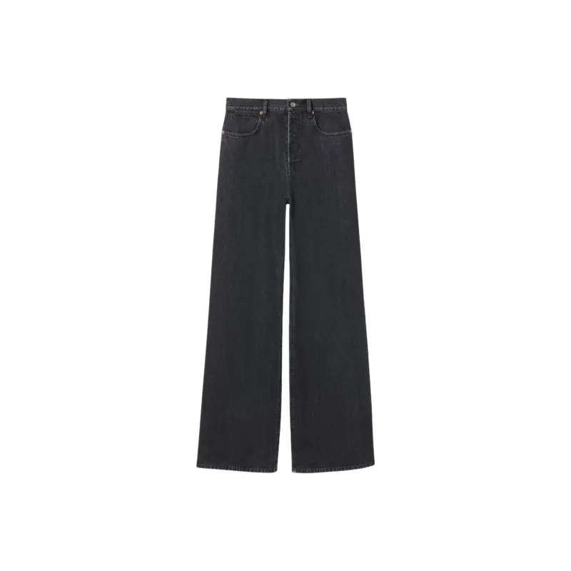 GUCCI Wide Leg Denim Jeans-0