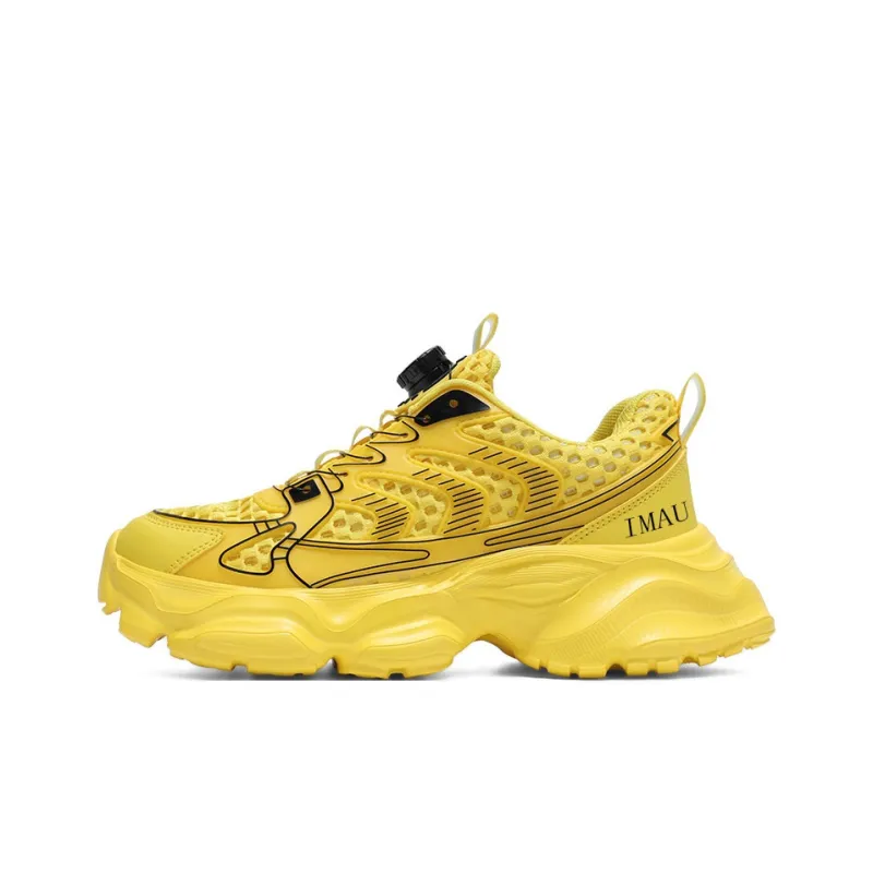 IMAU Breathable Low Top Chunky Sneakers Unisex-15