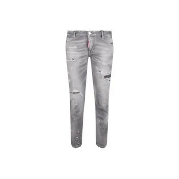 DSQUARED 2 Jennifer Cropped Distress effect Jeans