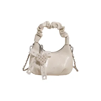 Yalu PU Handbag Women's White/Silver/Yellow/Pink/Purple/Black