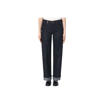 Burberry Straight Leg Glittered Pants
