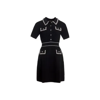 BESIONIA SS22 Short Sleeved Dresses Women's Black