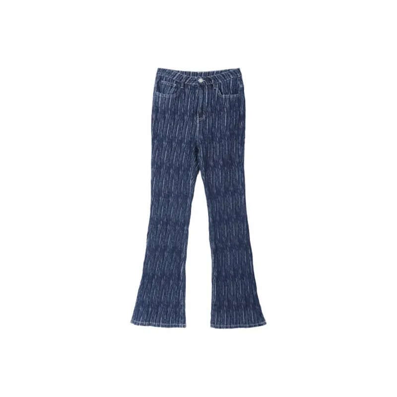 SETIROM Jeans Women's Dark Blue-0