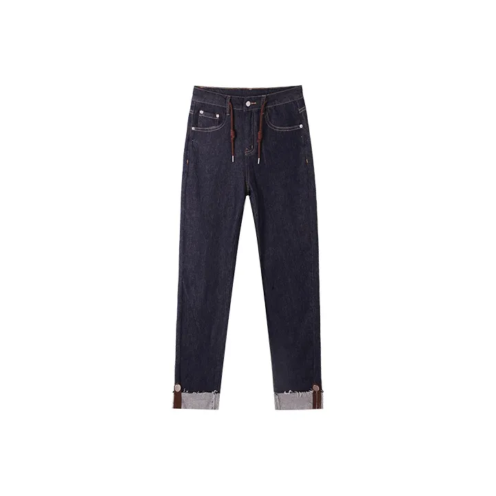 MITUAN Jeans Women's Normal Washed Blue-0