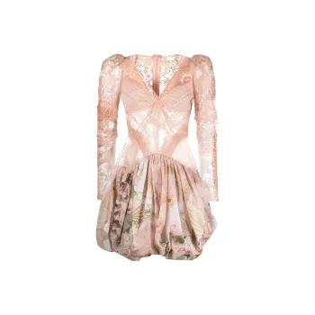 Zimmermann Long-Sleeved Dresses Women's Pink