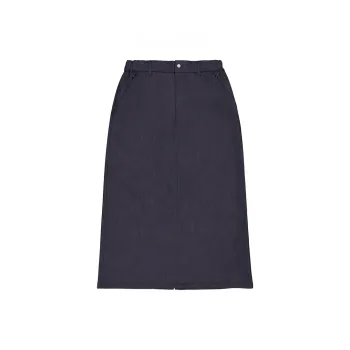 New Balance MET 24 Denim Long Skirt Women's Indigo