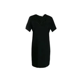 FENDI Short-Sleeved Dresses Women's Black