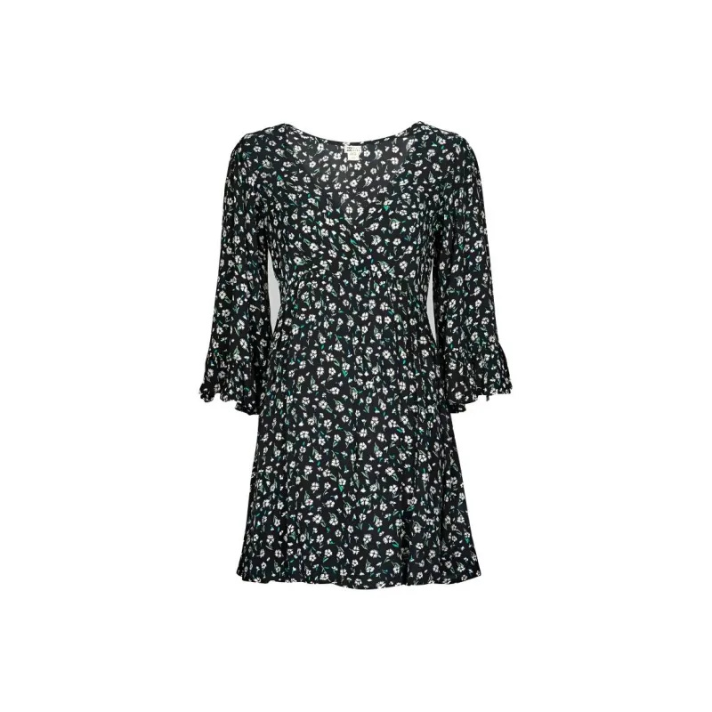BILLABONG Long Sleeved Dress Women's Black-0