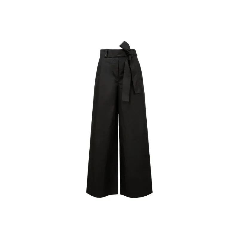 Moncler Tied waist Trousers-0