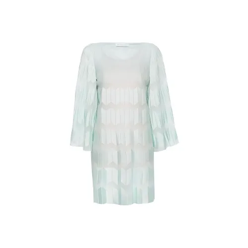 Antonino Valenti SS24 Long-Sleeved Dresses Women's Light Blue