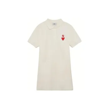MLB New York Yankees Short Sleeved Dress Women's Cream