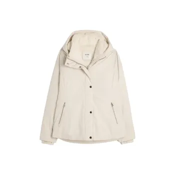 Hollister Puffer Jacket Women's Light Beige