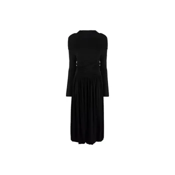JIL SANDER Long-Sleeved Dresses Women's Black