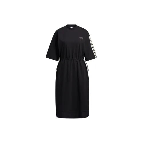 Adidas Originals Short Sleeved Dress Women
s Black