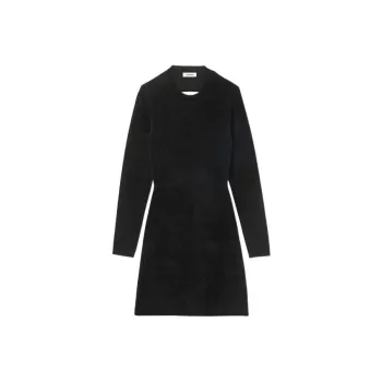 Sandro Long Sleeved Dresses Women's Black