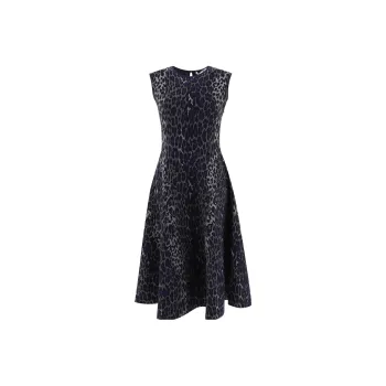 DIOR Quarterly New Products Sleeveless Dresses Women's Blue