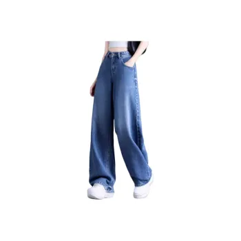 You Cow Me Pants Jeans Women's Blue
