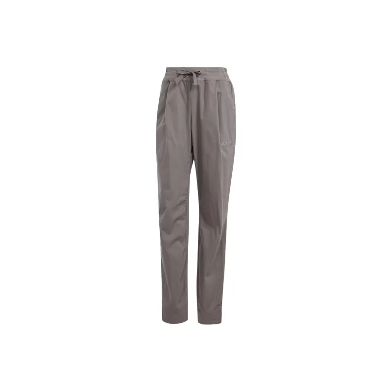 Adidas Terrex Multi Knit Joggers Knitted Sports Pants Women's Gray-0
