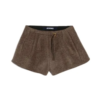 Jacquemus Le Short Boule Shorts Dark Grey