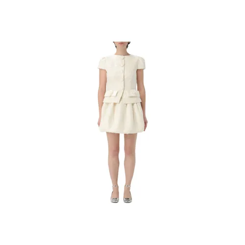 Self portrait Bow Detail Mini Dress