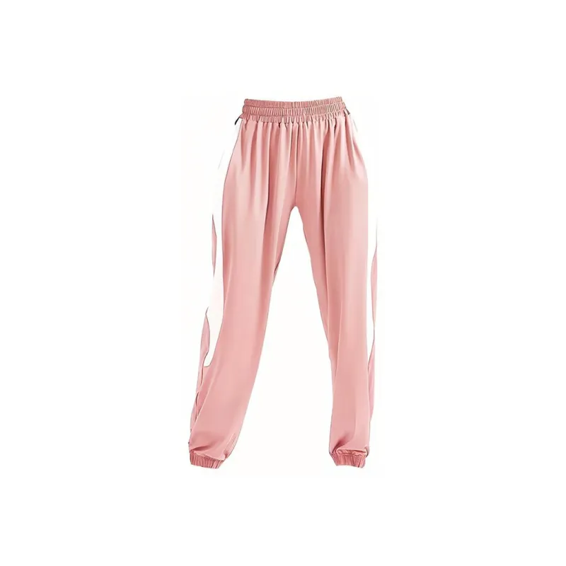 PEAK Casual Pants Women's Pink White-0