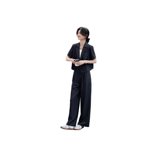 XWI Business Suits Women's Navy Blue