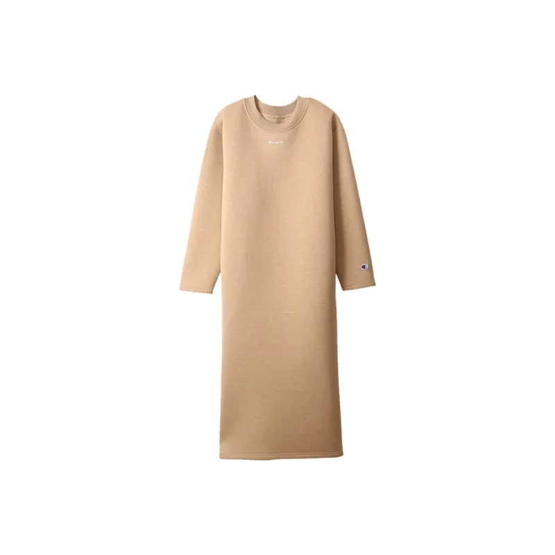 Champion Shift Dress Mid Length Dress Japan Version-2