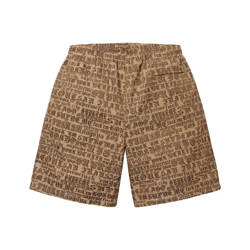 Supreme Cities Jacquard Short-1