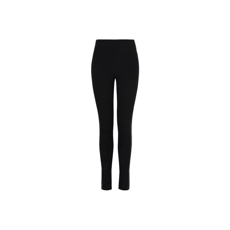 EMPORIO ARMANI EA7 SS24 Leggings Women's Black-0