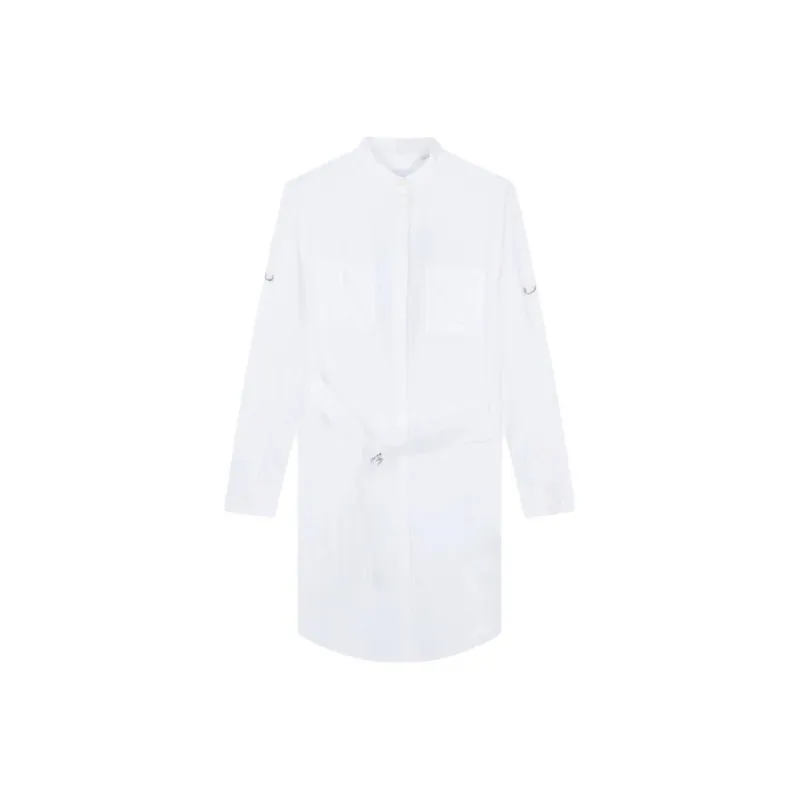 Burberry FW22 Long Sleeved Dresses Women's White-0